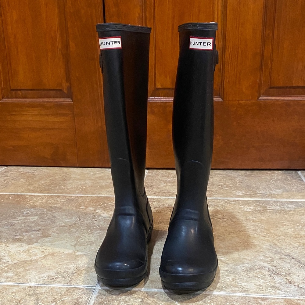 Hunter Classic Black Waterproof Tall Boots